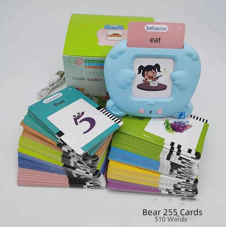 Interactive Flash Card Learning Machine for Toddlers - Educational Toy Ages 2-6