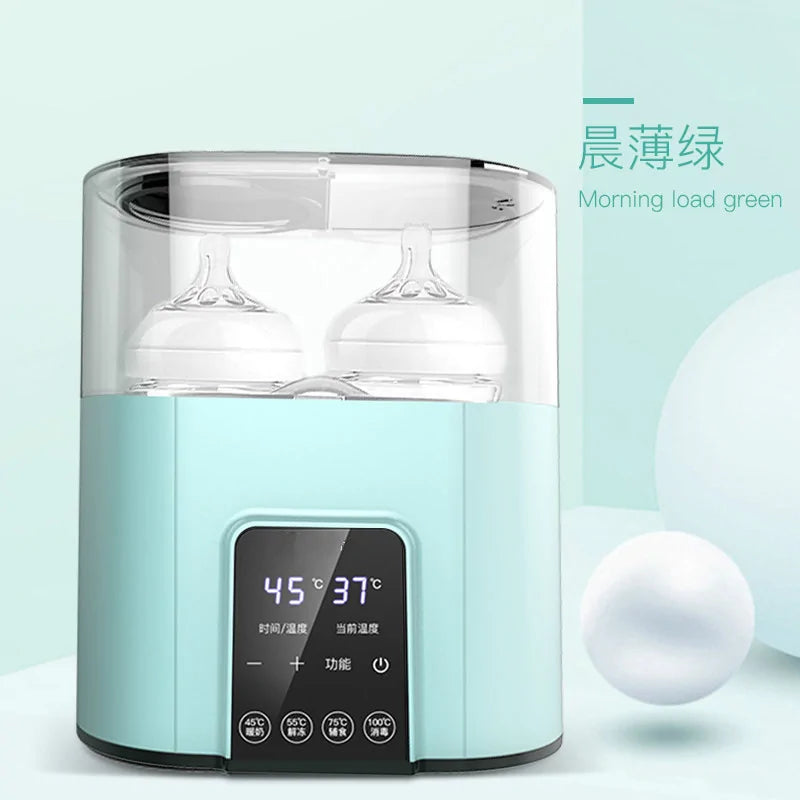 green multi-function baby bottle warmer with sterilizer function4-in-1 Baby Bottle Warmer with Thermostat & Sterilizer