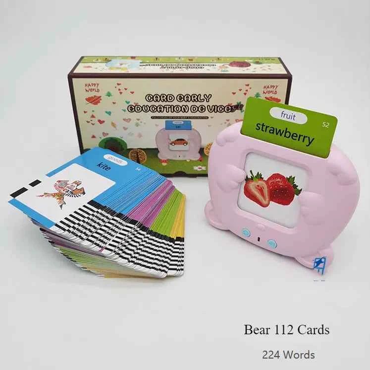 Interactive Flash Card Learning Machine for Toddlers - Educational Toy Ages 2-6