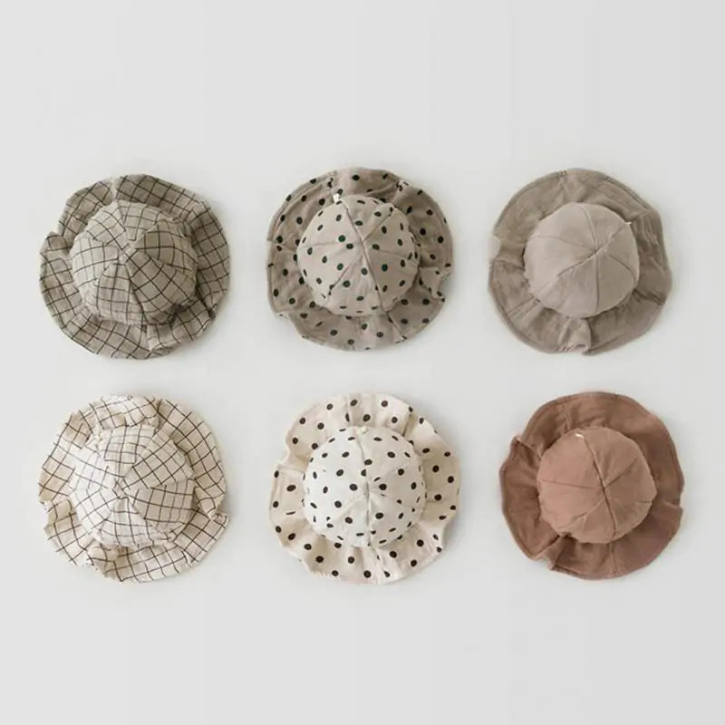 Baby sun hat with wide brim - multiple colors availableBaby Sun Hat - Wide Brim Beach Hat 0-24M BabyGears