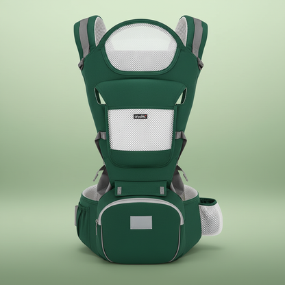 Green Baby CarrierAll-Season Baby Carrier & Hip Seat BabyGears