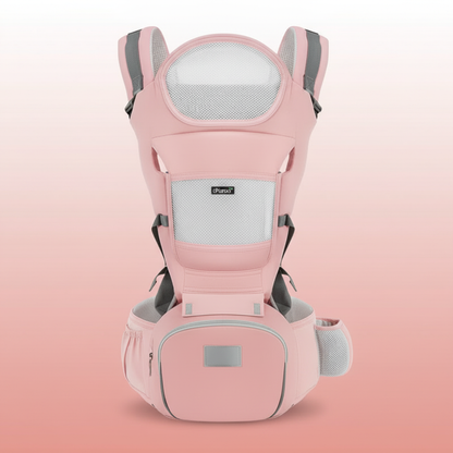 Pink Baby CarrierAll-Season Baby Carrier & Hip Seat BabyGears