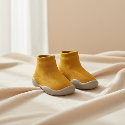 Premium Mustard Yellow Baby Shoes