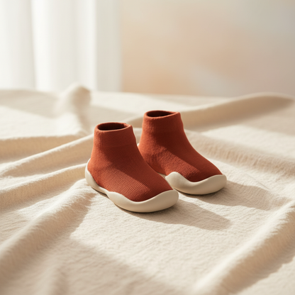 Premium Rust Baby Shoes